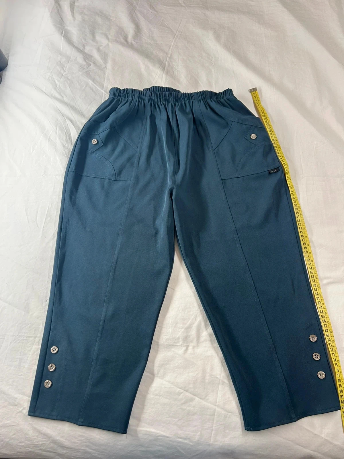 Pantacourt bleu marine